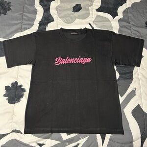 Balenciaga Glossy Logo T-Shirt